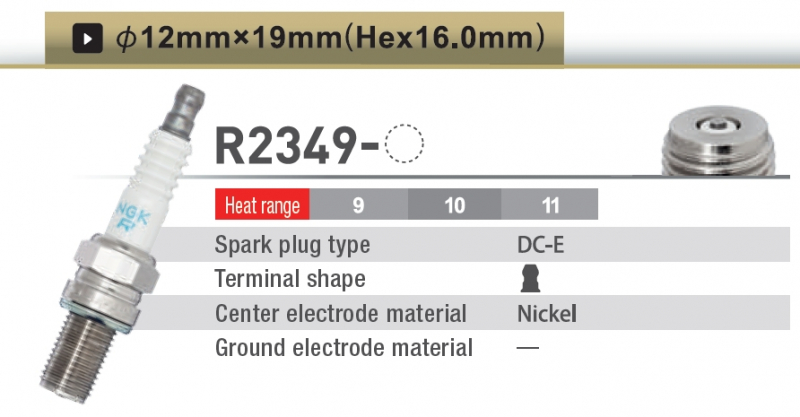 Excerpt from NGK catalog