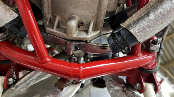 defective WD ring of the water pump
